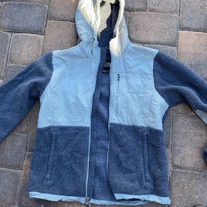 Grey North Face jacket